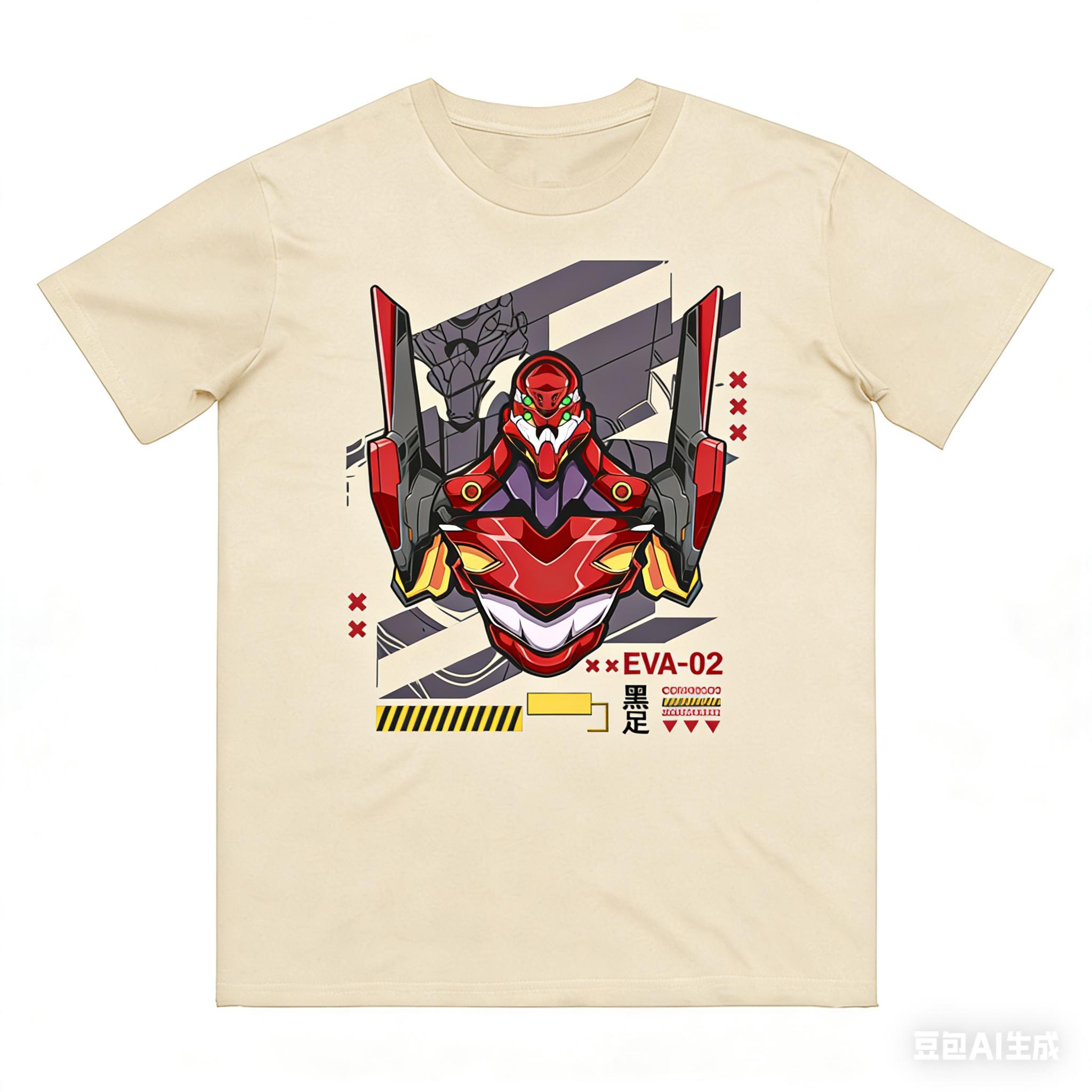 Anime EVA 02 Printed Pure Cotton Tshirt for Men and Women SpringSummer New Collection Fashion and Casual Short Sleeved Shirt XL
Anime EVA 02 Printed Pure Cotton Tshirt for Men and Women SpringSummer New Collection Fashion and Casual Short Sleeved Shirt XL