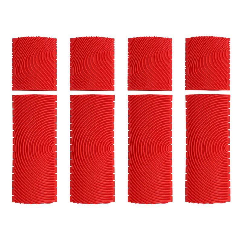 ABUL-8PCS 3 Inch 6 Inch Imitation Wood Grain Paint Roller Brush Wall Painting Tool Sets Wall Texture Art Painting Tool Set червоний
ABUL-8PCS 3 Inch 6 Inch Imitation Wood Grain Paint Roller Brush Wall Painting Tool Sets Wall Texture Art Painting Tool Set червоний