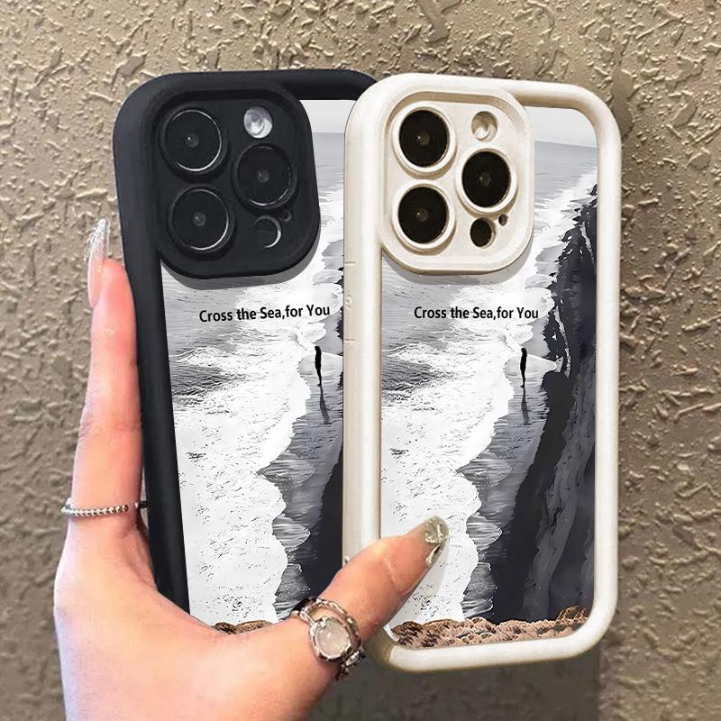 Темно-черный морской узор силиконовый чехол для телефона iPhone 16 Pro Max 15 Plus 14 Pro 13 12 11 XS защита линз матовый противоударный мягкий бампер TPU iPhone 16 чёрный
Темно-черный морской узор силиконовый чехол для телефона iPhone 16 Pro Max 15 Plus 14 Pro 13 12 11 XS защита линз матовый противоударный мягкий бампер TPU iPhone 16 чёрный