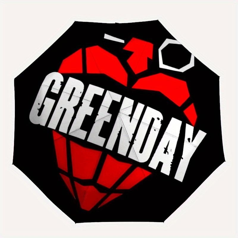 1pc Greenday, band logo Automatic Umbrella 8-Bone Design Compact Gear for Outdoor Travel, Perfect Gift for Friends or Family yy250822074
1pc Greenday, band logo Automatic Umbrella 8-Bone Design Compact Gear for Outdoor Travel, Perfect Gift for Friends or Family yy250822074