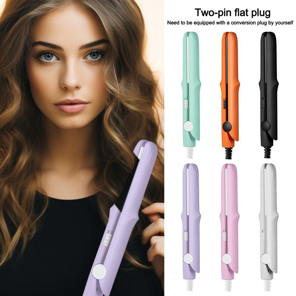 2-in-1 Curling Wand & Flat Iron USB Hair Straightener Portable Curling Iron Hair Styling рожевий
2-in-1 Curling Wand & Flat Iron USB Hair Straightener Portable Curling Iron Hair Styling рожевий
