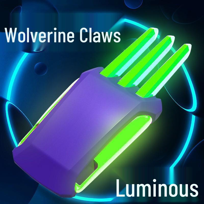 Glow-in-the-Dark Retractable Wolverine Claws Toy - Light-Up Role-Playing Prop Green Glow Claw
Glow-in-the-Dark Retractable Wolverine Claws Toy - Light-Up Role-Playing Prop Green Glow Claw
