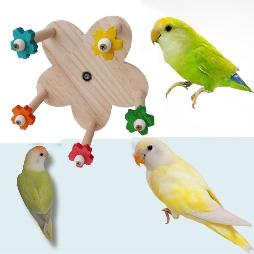 Rotating Parrot Perch Stand Durable Parakeet Wheel Toy Parrot Bird Toy Cage Accessories
Rotating Parrot Perch Stand Durable Parakeet Wheel Toy Parrot Bird Toy Cage Accessories