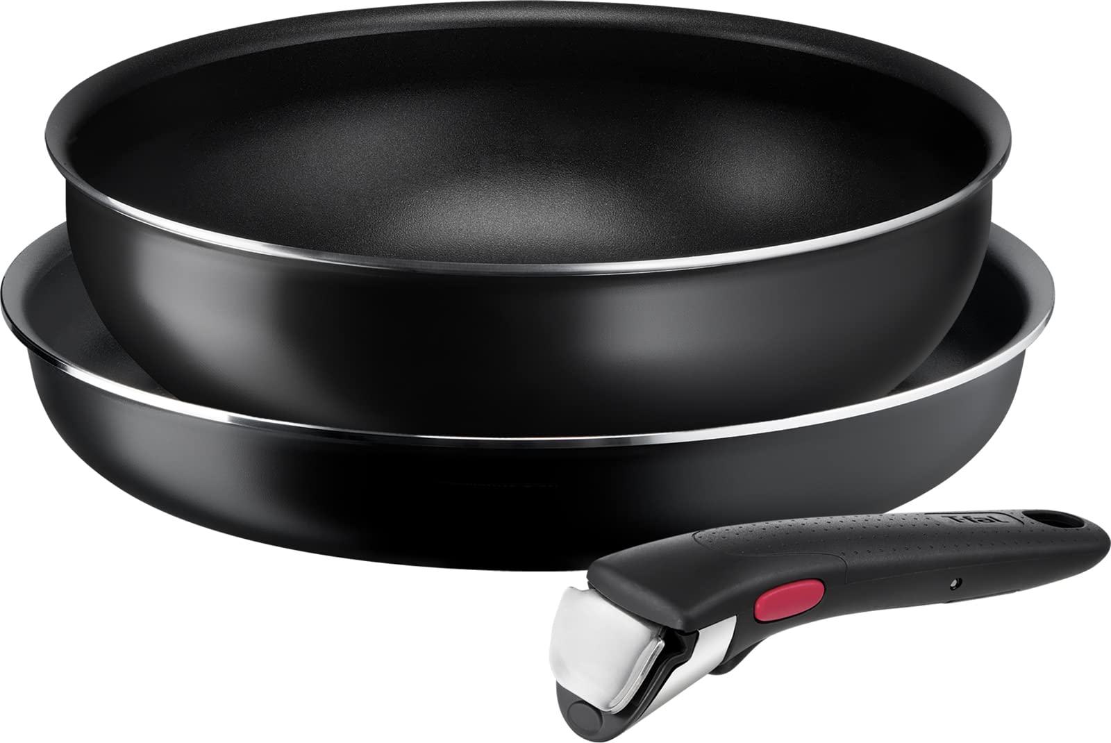 Набор кастрюль и сковородок Tefal со съемными ручками для газовых плит, не содержащий вредных веществ, таких как PFOA Neo Family Set, черный L16390, 3 предмета, только,
Набор кастрюль и сковородок Tefal со съемными ручками для газовых плит, не содержащий вредных веществ, таких как PFOA Neo Family Set, черный L16390, 3 предмета, только,