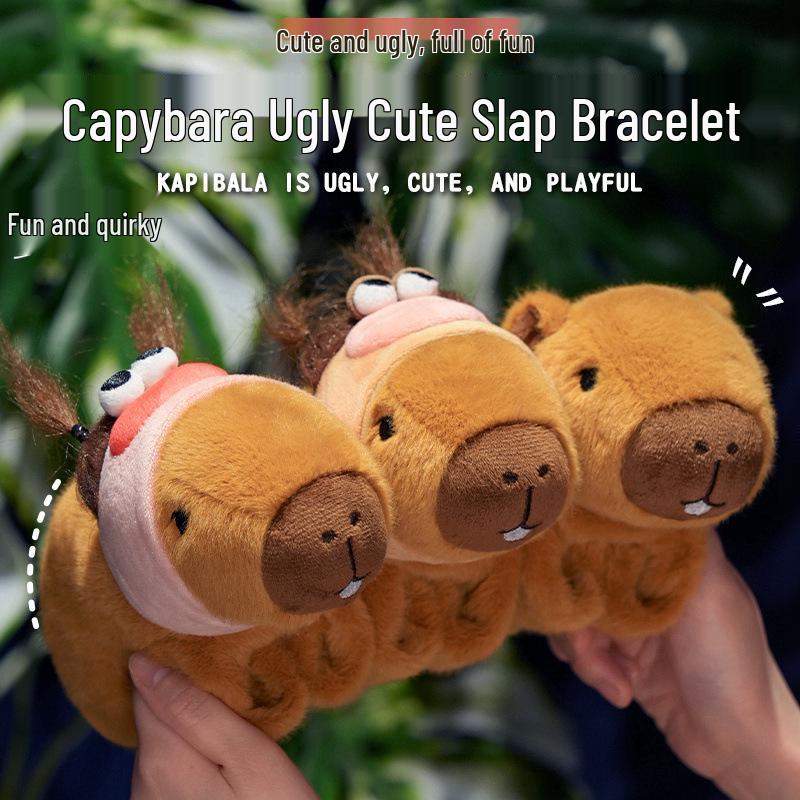 Adorable Capybara Plush Toy - Cute Pat-Pat Ring for Kids, Perfect Gift Stuffed Animal Doll 26 cm
Adorable Capybara Plush Toy - Cute Pat-Pat Ring for Kids, Perfect Gift Stuffed Animal Doll 26 cm