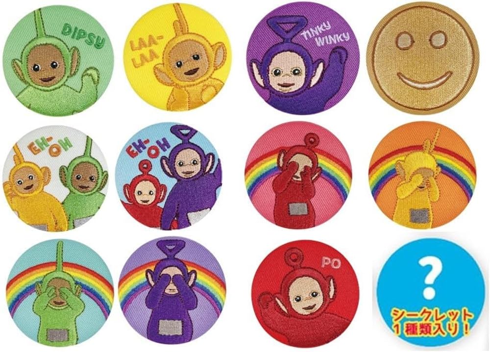 Tees Factory Type Not Selectable Teletubbies Secret Embroidery Can Badge Approximately H Diameter 56 x D 5mm TT-5542921SC
Tees Factory Type Not Selectable Teletubbies Secret Embroidery Can Badge Approximately H Diameter 56 x D 5mm TT-5542921SC