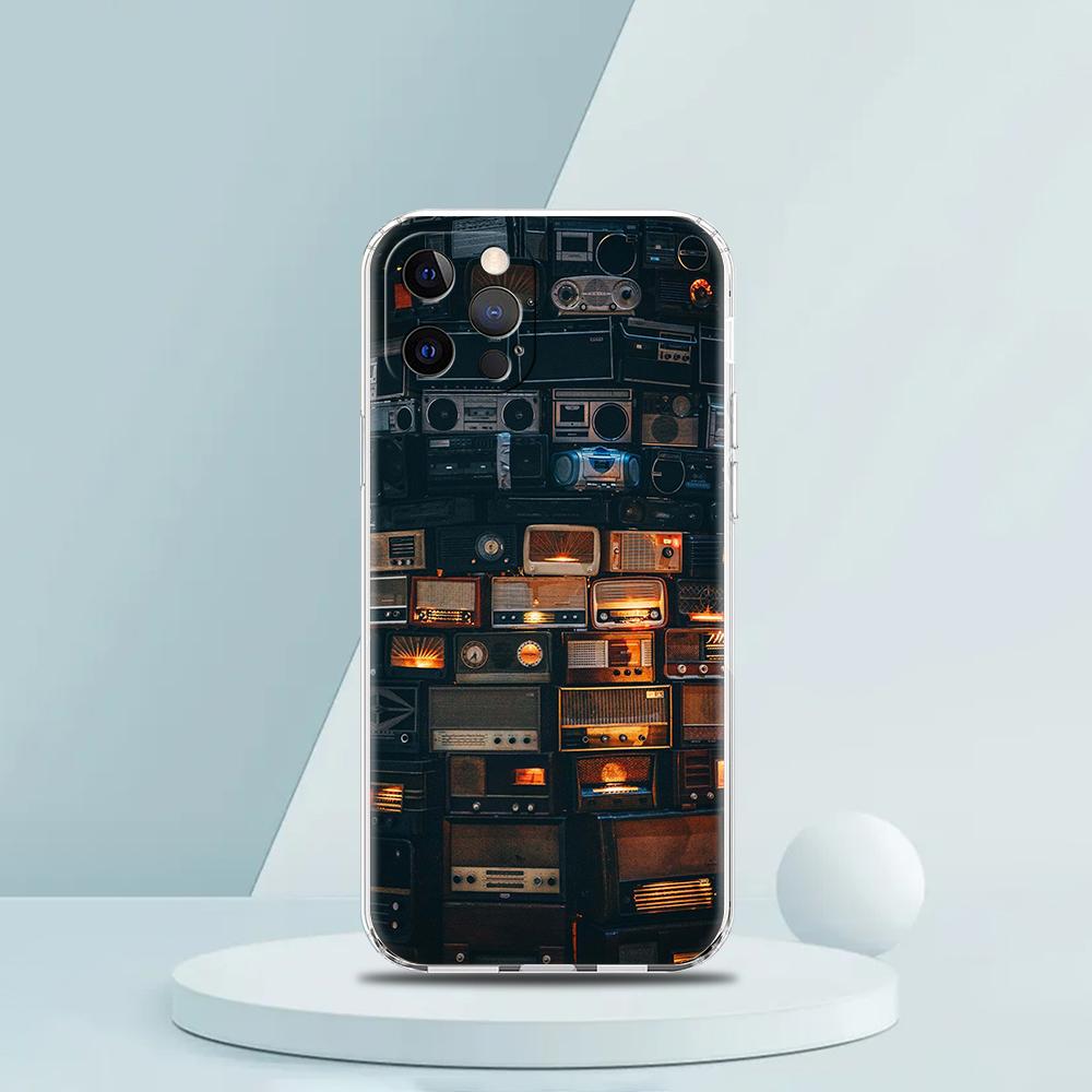 Мягкий прозрачный чехол-бампер из ТПУ для iPhone 16 15 14 13 12 11 Pro Max XR 8 7 Plus XR Оболочка Ретро Радио Графический Узор Сумки for iPhone 16
Мягкий прозрачный чехол-бампер из ТПУ для iPhone 16 15 14 13 12 11 Pro Max XR 8 7 Plus XR Оболочка Ретро Радио Графический Узор Сумки for iPhone 16