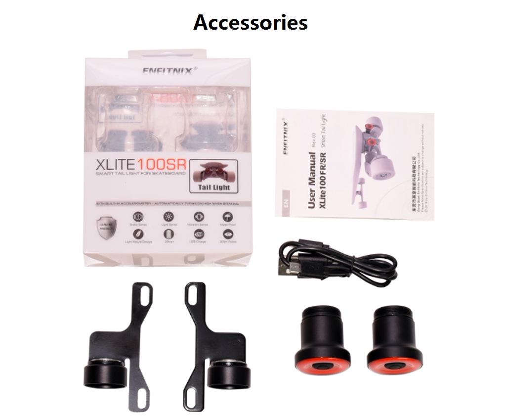 Xlite100SR Scooter Tail Light: Smart Induction Brake Warning Light with Light Sensing & Charging for Electric Scooters.
Xlite100SR Scooter Tail Light: Smart Induction Brake Warning Light with Light Sensing & Charging for Electric Scooters.