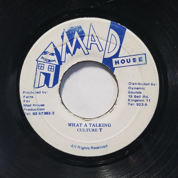 7inch Record CULTURE T - What A Talking NONE Mad House Jamaica Reggae, Ska & Dub Used
7inch Record CULTURE T - What A Talking NONE Mad House Jamaica Reggae, Ska & Dub Used