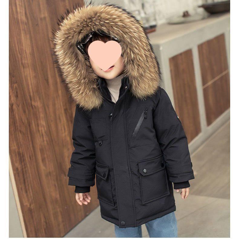 Boys Mid-Length Winter Cotton Coat: 2025 New Thickened Jacket for Little Boys 100 (Height 90-100cm) чорний
Boys Mid-Length Winter Cotton Coat: 2025 New Thickened Jacket for Little Boys 100 (Height 90-100cm) чорний