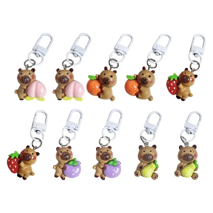 Purse Charm for Handbags Backpacks Accessories Capybara Keychain Keyring Lovely Bag Charm Lovely Key Charm Holder Gift 1
Purse Charm for Handbags Backpacks Accessories Capybara Keychain Keyring Lovely Bag Charm Lovely Key Charm Holder Gift 1