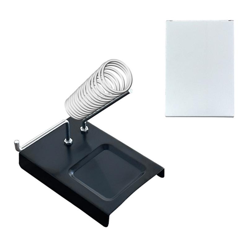 Universal Metal Soldering Iron Stand Suitable with Various Brands Lightweight Construction Holder for Convenient Storage
Universal Metal Soldering Iron Stand Suitable with Various Brands Lightweight Construction Holder for Convenient Storage