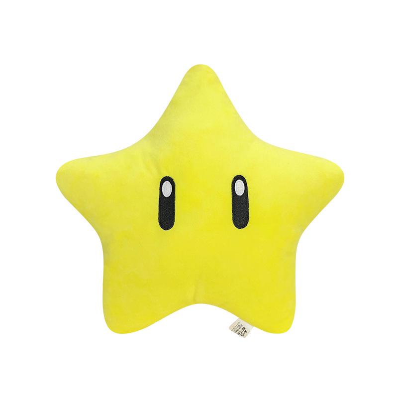 12-дюймовая плюшевая подушка Mario Super Star – Непобедимая пятиконечная звезда 30cm ~200g звезда/жёлтый
12-дюймовая плюшевая подушка Mario Super Star – Непобедимая пятиконечная звезда 30cm ~200g звезда/жёлтый