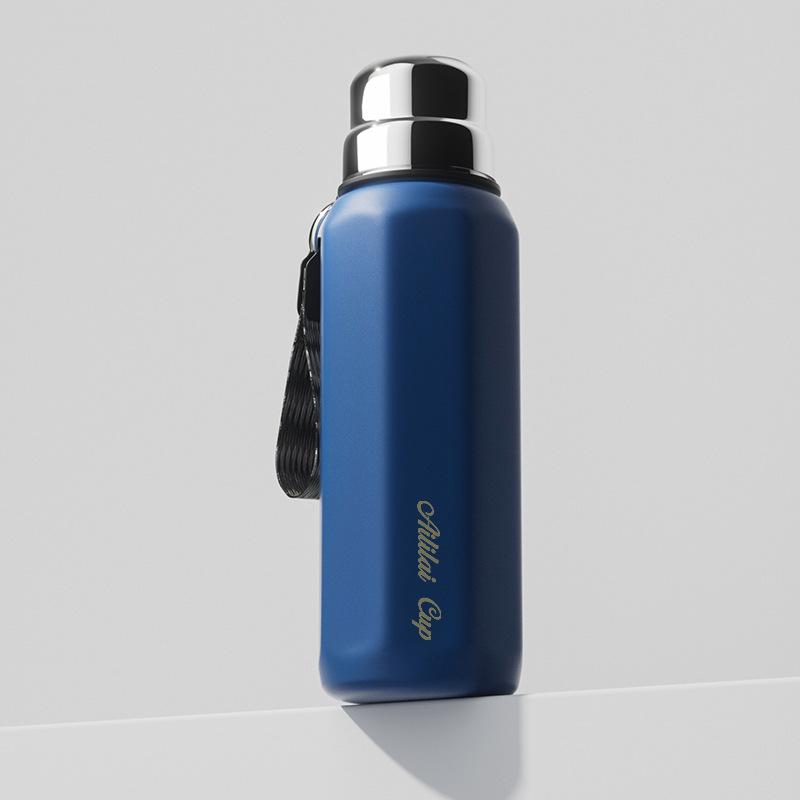 The New Steel Large-capacity Bouncing Steel Cover Thermos Flask Cup Will Carry A Cup of Dual-use Gifts Durable 650ML
The New Steel Large-capacity Bouncing Steel Cover Thermos Flask Cup Will Carry A Cup of Dual-use Gifts Durable 650ML
