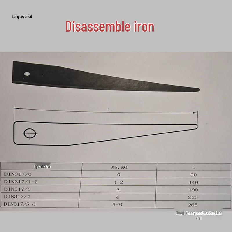 Morse Taper Drill Bit Ejector Tool - Wedge Remover Morse Taper 0 Removal Wedge
Morse Taper Drill Bit Ejector Tool - Wedge Remover Morse Taper 0 Removal Wedge