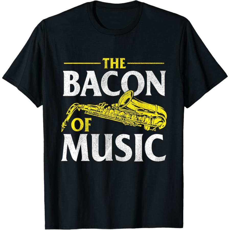 The Bacon Of Music - Saxophone Player Saxophonist Jazz T-Shirt(1) XXXXXL чорний
The Bacon Of Music - Saxophone Player Saxophonist Jazz T-Shirt(1) XXXXXL чорний