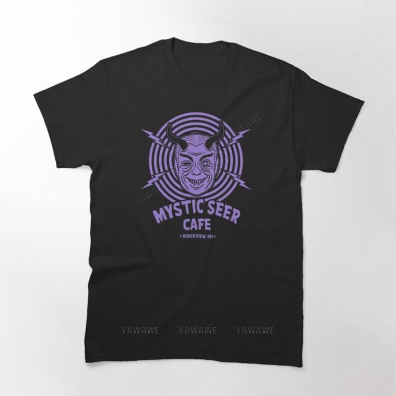 New cotton brand tshirt black unisex tee shirt Mystic Seer Printed T Shirt men fashion print tshirt teenager casual tees top S
New cotton brand tshirt black unisex tee shirt Mystic Seer Printed T Shirt men fashion print tshirt teenager casual tees top S