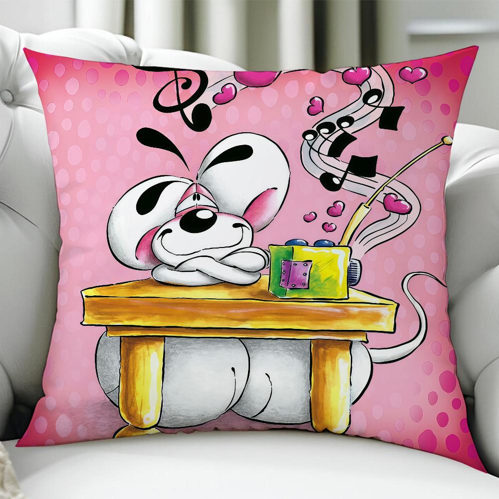 Cartoon D-Diddl Rat cushion cover Birthday Anniversary Gifts Double Sided Printed Zipper Cushion Cover Soft Skin Bedding 18x18Inch
Cartoon D-Diddl Rat cushion cover Birthday Anniversary Gifts Double Sided Printed Zipper Cushion Cover Soft Skin Bedding 18x18Inch