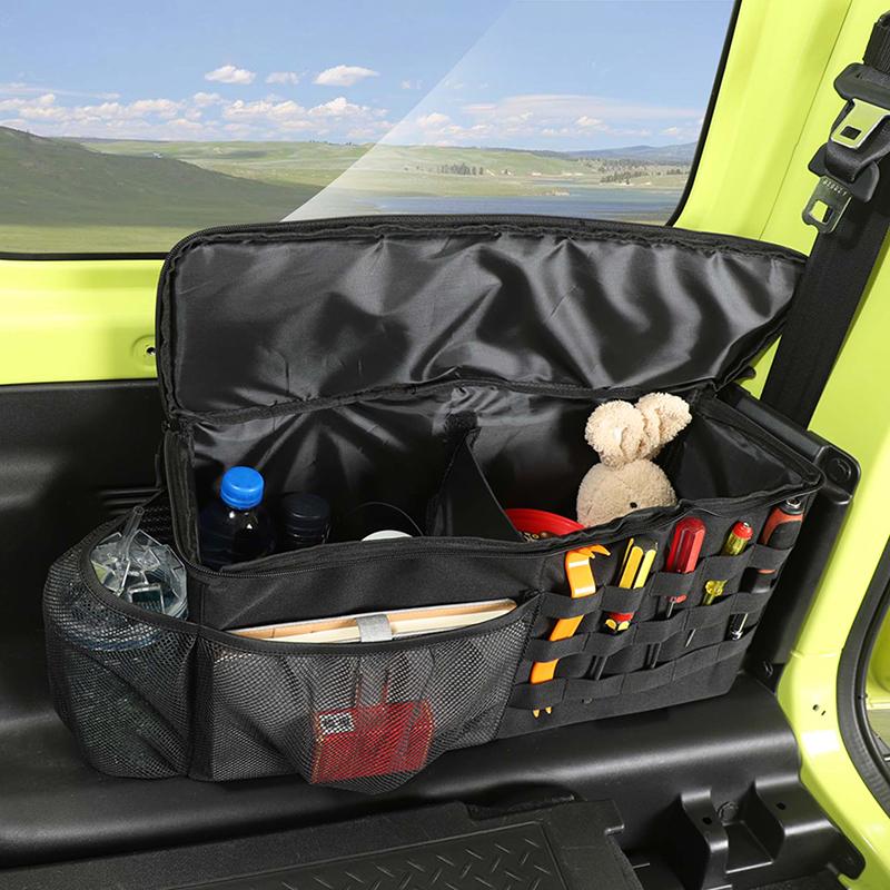 Многофункциональные сумки для хранения и уборки BAWA для Suzuki Jimny UP, большая вместительная сумка-органайзер для багажника, аксессуары для салона автомобиля
Многофункциональные сумки для хранения и уборки BAWA для Suzuki Jimny UP, большая вместительная сумка-органайзер для багажника, аксессуары для салона автомобиля