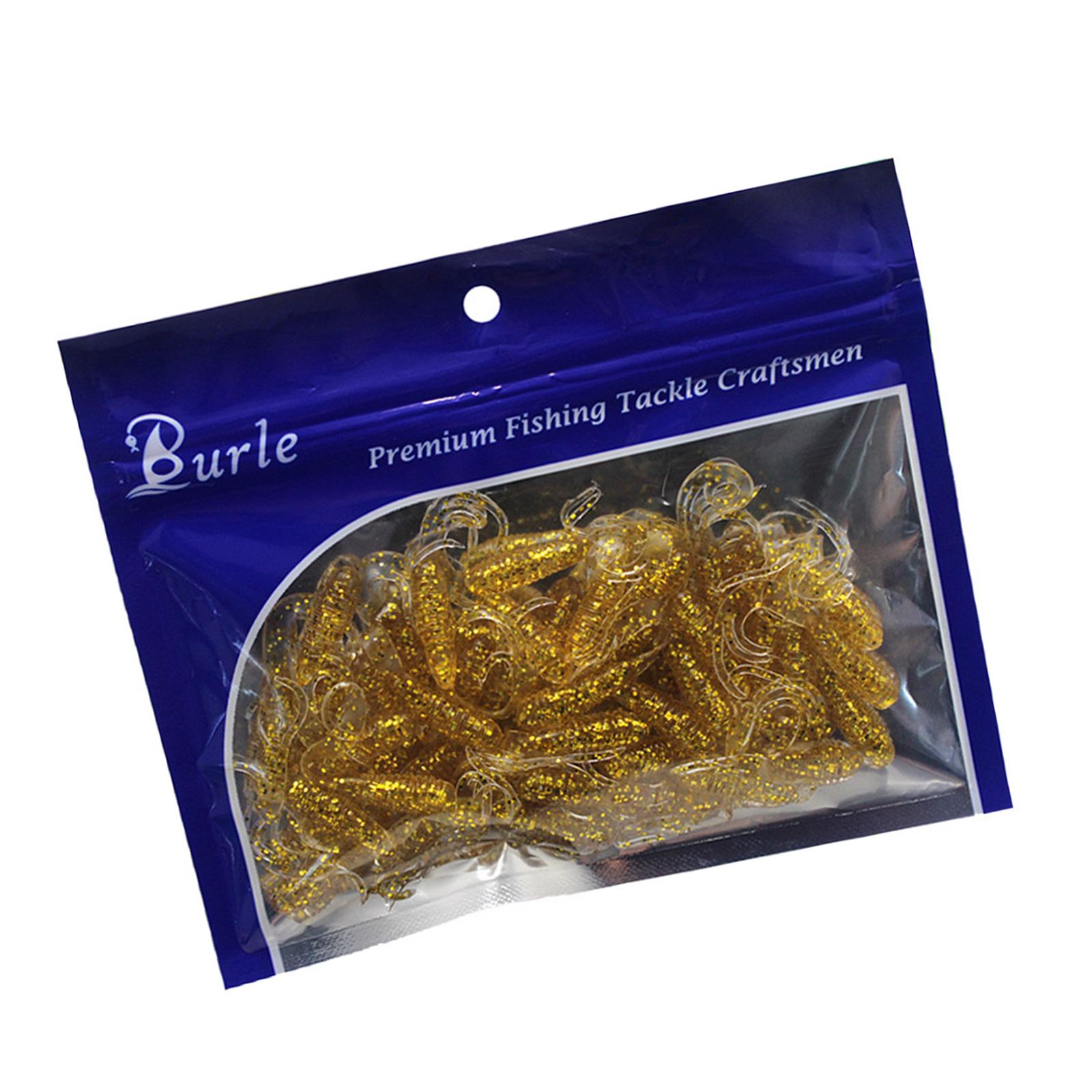 50 шт. мягкие рыболовные приманки Twister Tail Baits 4 см 3D Eyes Long Wavy Tail Swimbaits Bass Fish Lures Bags Sea Trouts золотой
50 шт. мягкие рыболовные приманки Twister Tail Baits 4 см 3D Eyes Long Wavy Tail Swimbaits Bass Fish Lures Bags Sea Trouts золотой