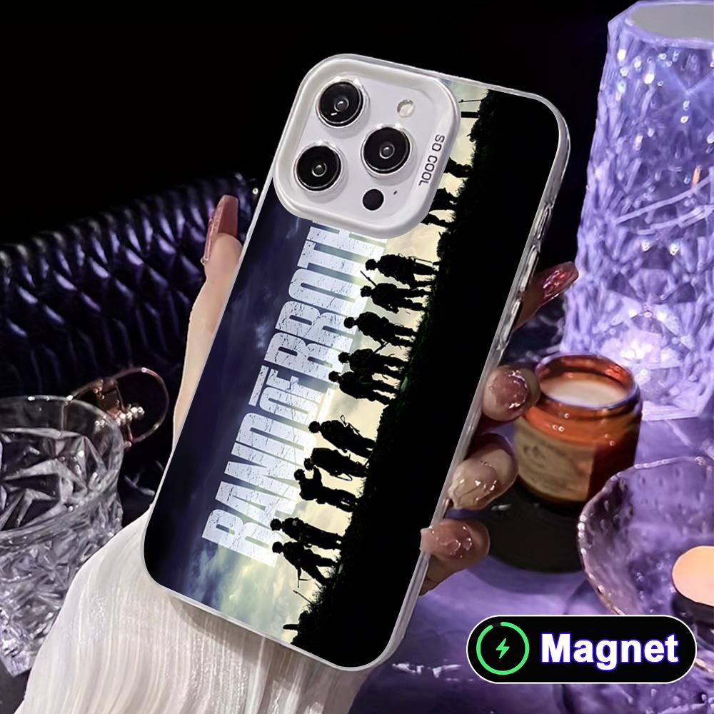 Band of Brothers Phone Case for iPhone 17 16 15 14 13 12 11 X XR XS Air Pro Max Plus Colorful Silver MagSafe Cover iPhone Air
Band of Brothers Phone Case for iPhone 17 16 15 14 13 12 11 X XR XS Air Pro Max Plus Colorful Silver MagSafe Cover iPhone Air