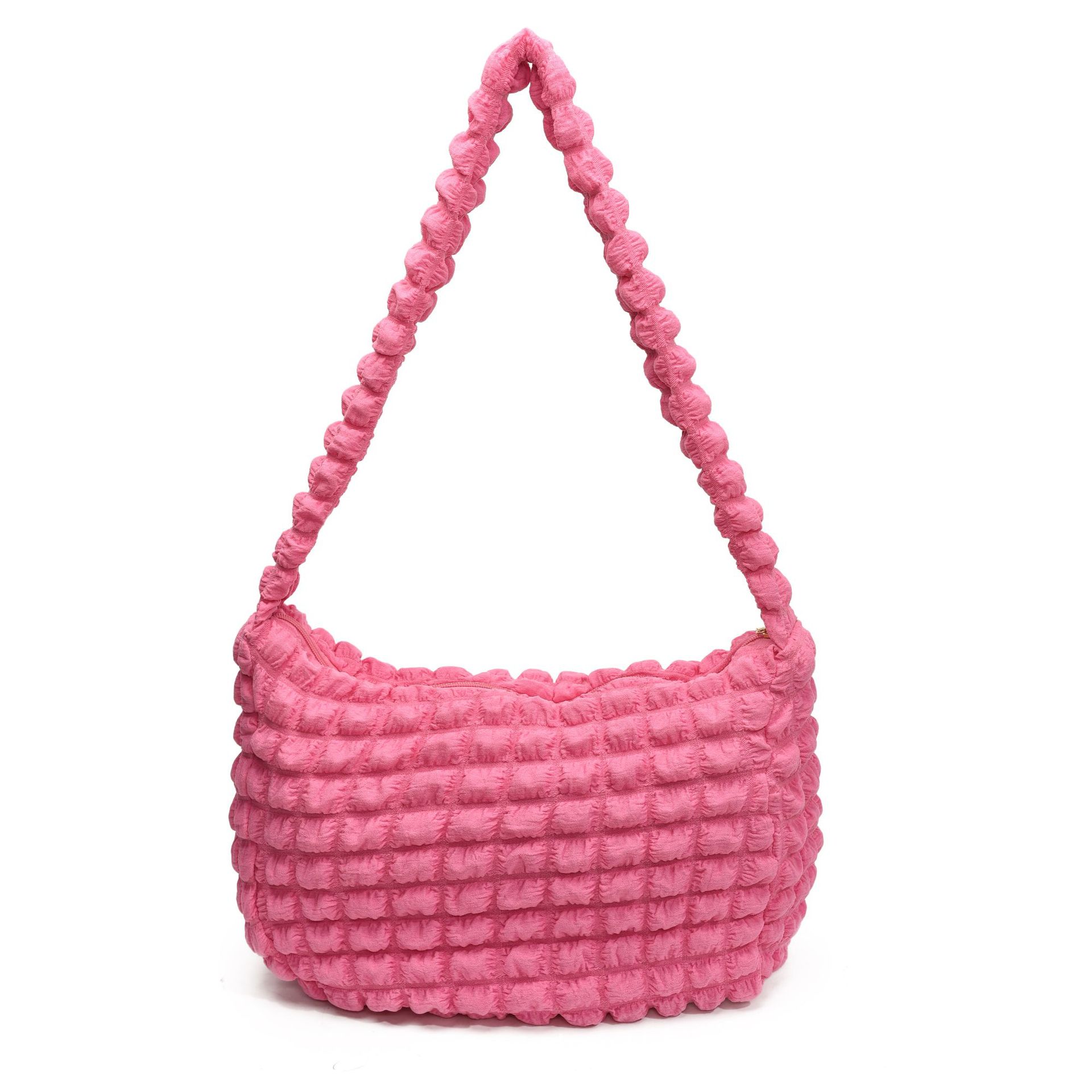 Largecapacity new foreignstyle bag, soft texture casual commuting puff cloud pleated shoulder messenger bag
Largecapacity new foreignstyle bag, soft texture casual commuting puff cloud pleated shoulder messenger bag