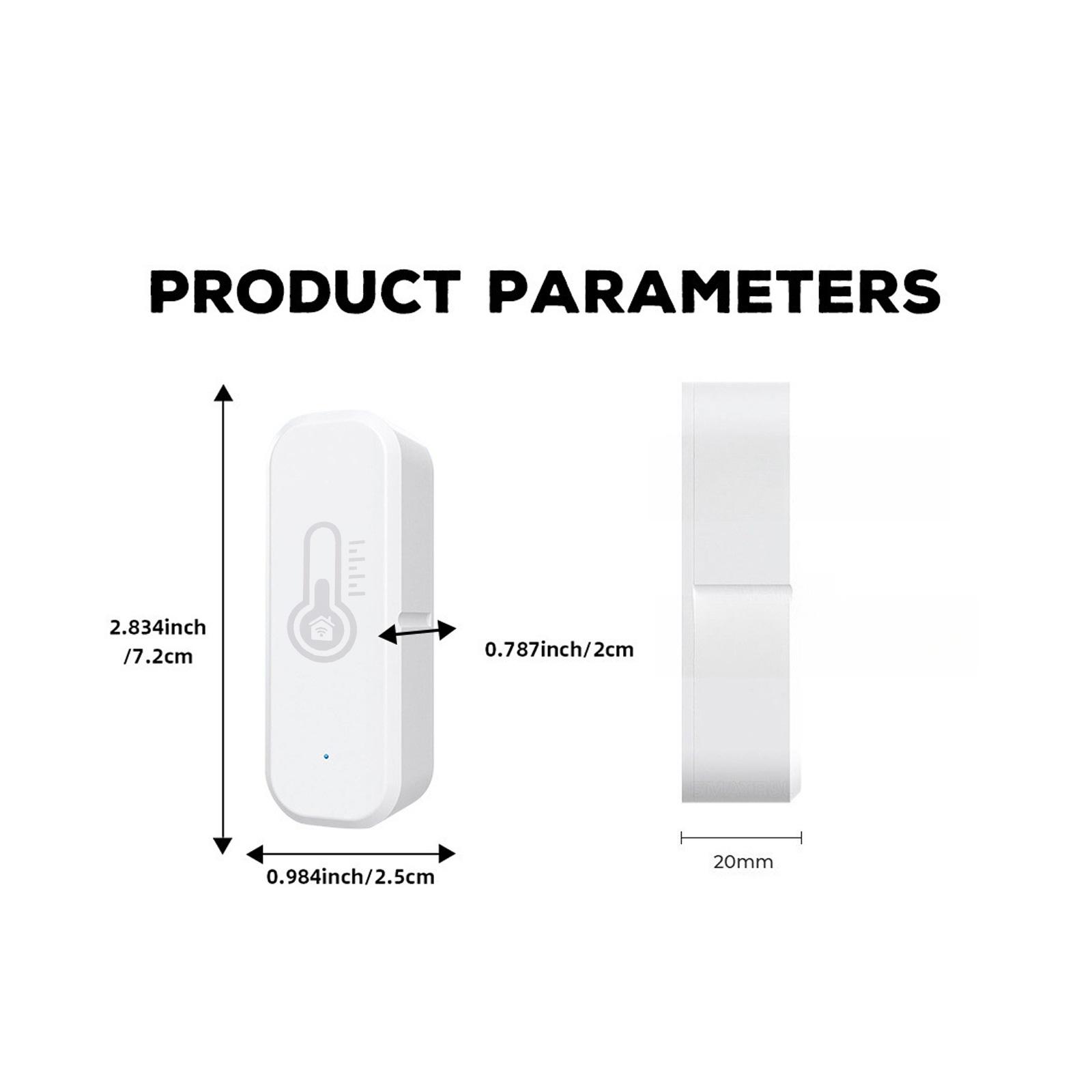 Accuracy Temperature Moisture Wireless Bluetooth-compatible-Suitable Mobile Application Control Small Design 1
Accuracy Temperature Moisture Wireless Bluetooth-compatible-Suitable Mobile Application Control Small Design 1