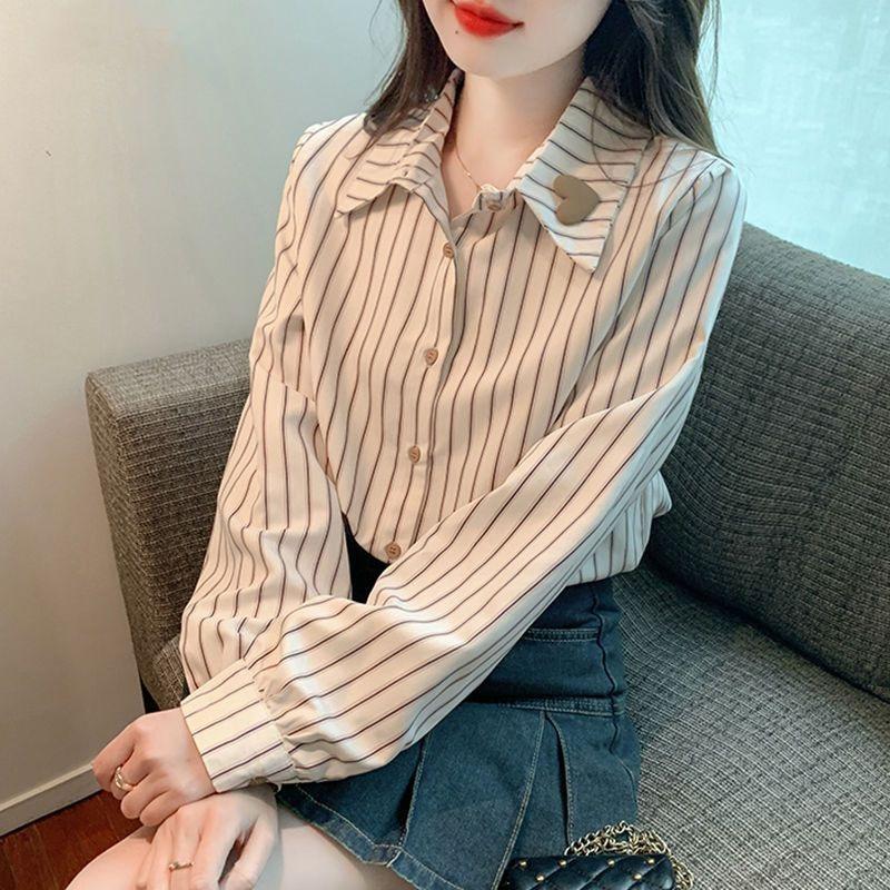 Women s Striped Shirt Fashionable 3D Heart-shaped Woman s Button Up Shirts Spring New Long Sleeved Casual Lady Clothing XXXL абрикосовый
Women s Striped Shirt Fashionable 3D Heart-shaped Woman s Button Up Shirts Spring New Long Sleeved Casual Lady Clothing XXXL абрикосовый