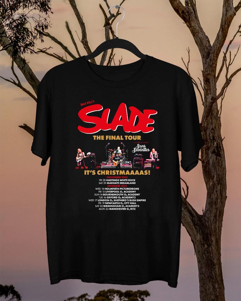 Slade band The Final Tour 2025 T Shirt Full Size S-5XL Unisex T-Shirt L
Slade band The Final Tour 2025 T Shirt Full Size S-5XL Unisex T-Shirt L