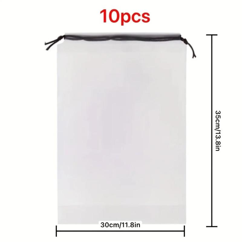 10/20Pcs waterproof drawstring storage bag, ideal for matte travel and finishing - suitable for clothes, shoes, cosmetics
10/20Pcs waterproof drawstring storage bag, ideal for matte travel and finishing - suitable for clothes, shoes, cosmetics