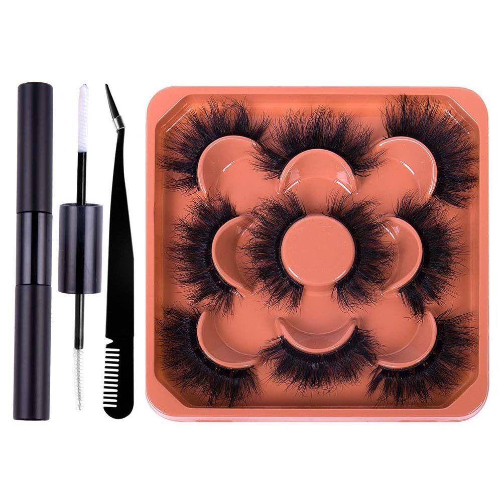 5 Pairs Stage Makeup Lashes Extension Simulated Fluffiness Full Strip Lashes Dramatic Party Eyelashes
5 Pairs Stage Makeup Lashes Extension Simulated Fluffiness Full Strip Lashes Dramatic Party Eyelashes