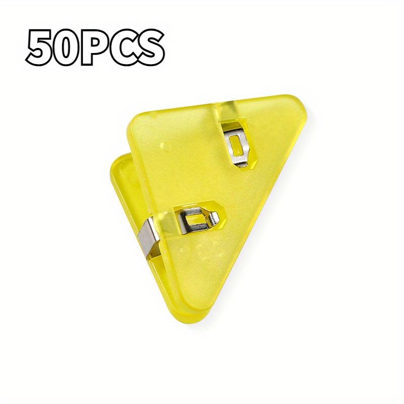 50PC Triangle Clip Bill Clip Book Paper Desk Storage Shelf Office Desktop Organizer Transparent Solid Colorful Page Holder
50PC Triangle Clip Bill Clip Book Paper Desk Storage Shelf Office Desktop Organizer Transparent Solid Colorful Page Holder