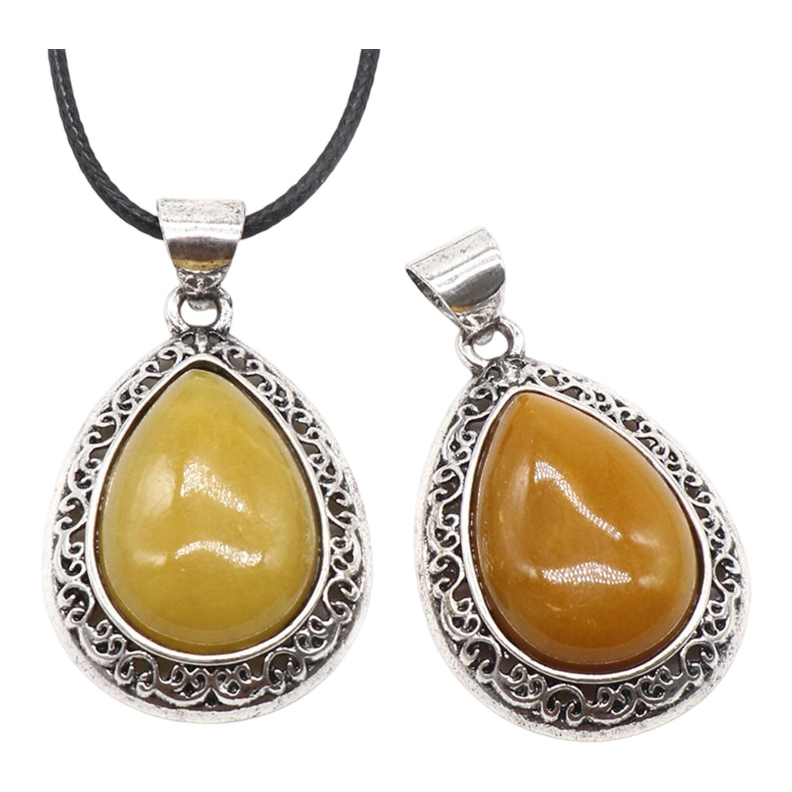 Natural Crystal Agate Semi Precious Stone Teardrop Pendant Gemstone Inlaid Alloy Abalone Shell Necklace Jewelry Accessory for Daily Wear One Size
Natural Crystal Agate Semi Precious Stone Teardrop Pendant Gemstone Inlaid Alloy Abalone Shell Necklace Jewelry Accessory for Daily Wear One Size