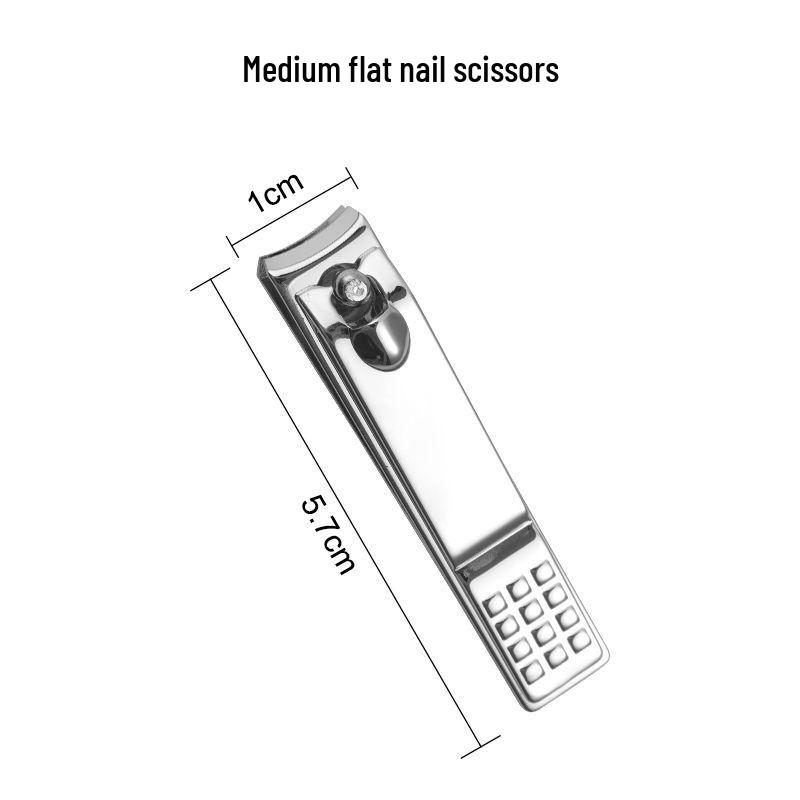 Professional Stainless Steel Nail Clipper Set: Manicure Tool Kit for Nail and Dead Skin Care. Flat Mouth Nail Clipper
Professional Stainless Steel Nail Clipper Set: Manicure Tool Kit for Nail and Dead Skin Care. Flat Mouth Nail Clipper