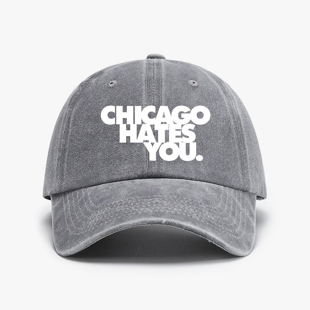 Rapper Chief Keef Chicago Hates You Same Style hat Unisex Fashion Hip Hop Golf Cap Distressed Washed Baseball Cap Adjustable
Rapper Chief Keef Chicago Hates You Same Style hat Unisex Fashion Hip Hop Golf Cap Distressed Washed Baseball Cap Adjustable