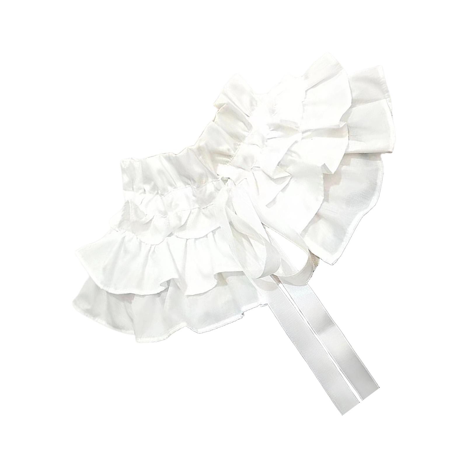 Элегантный съемный кружевной воротник во французском стиле с многослойными оборками для повседневного наряда и романтических случаев белый
Элегантный съемный кружевной воротник во французском стиле с многослойными оборками для повседневного наряда и романтических случаев белый