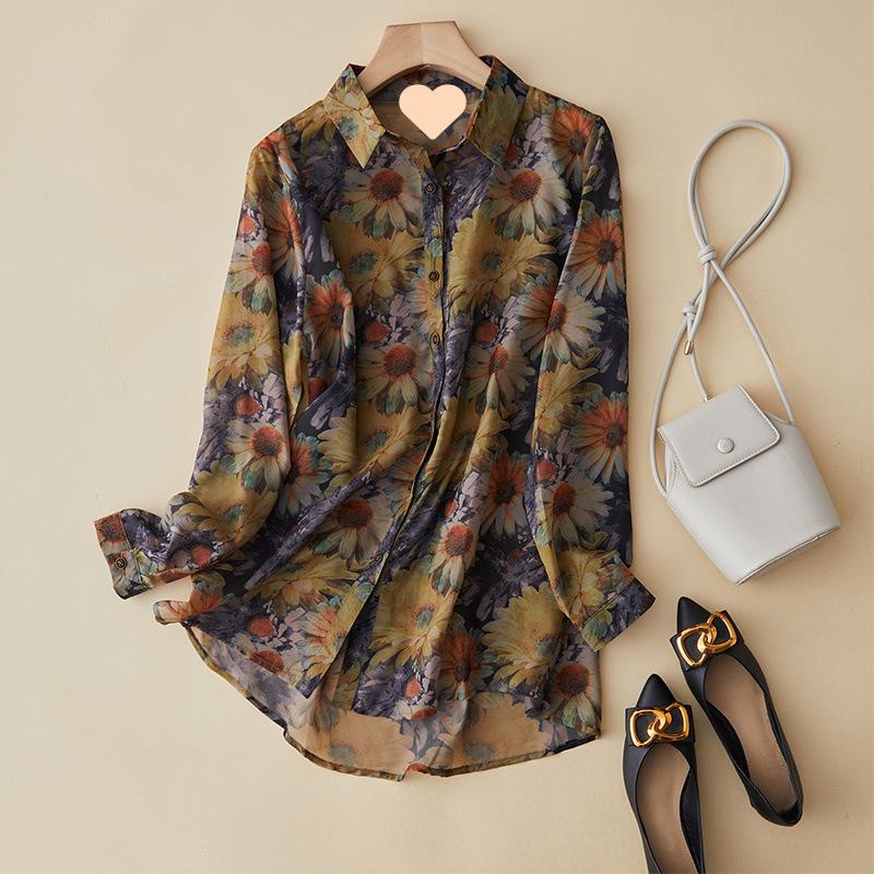 Cotton and Linen Long-sleeved Shirt Women s Spring Retro Printed Temperament Shirt Loose Casual Linen Top 2XL жовтий
Cotton and Linen Long-sleeved Shirt Women s Spring Retro Printed Temperament Shirt Loose Casual Linen Top 2XL жовтий