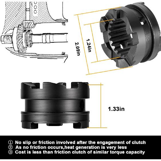 YMT Boat Motor Clutch Dog 3 Jaw Reverse, Fit for 90-120 hp, 96-97 Force Outboards, 50-125 hp Mercury 3 cyl. and 4 cyl,Replace for Mercury Clutch Dog
YMT Boat Motor Clutch Dog 3 Jaw Reverse, Fit for 90-120 hp, 96-97 Force Outboards, 50-125 hp Mercury 3 cyl. and 4 cyl,Replace for Mercury Clutch Dog