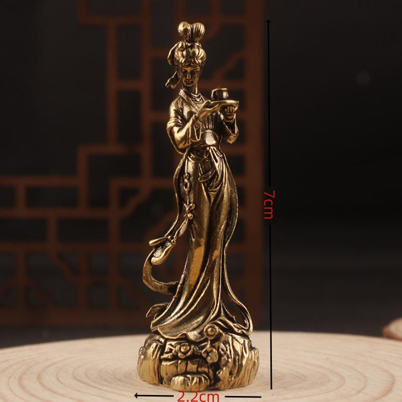 Brass Craft Home Desktop Office Ornaments Four Talented Women Models Copperware Wholesale
Brass Craft Home Desktop Office Ornaments Four Talented Women Models Copperware Wholesale