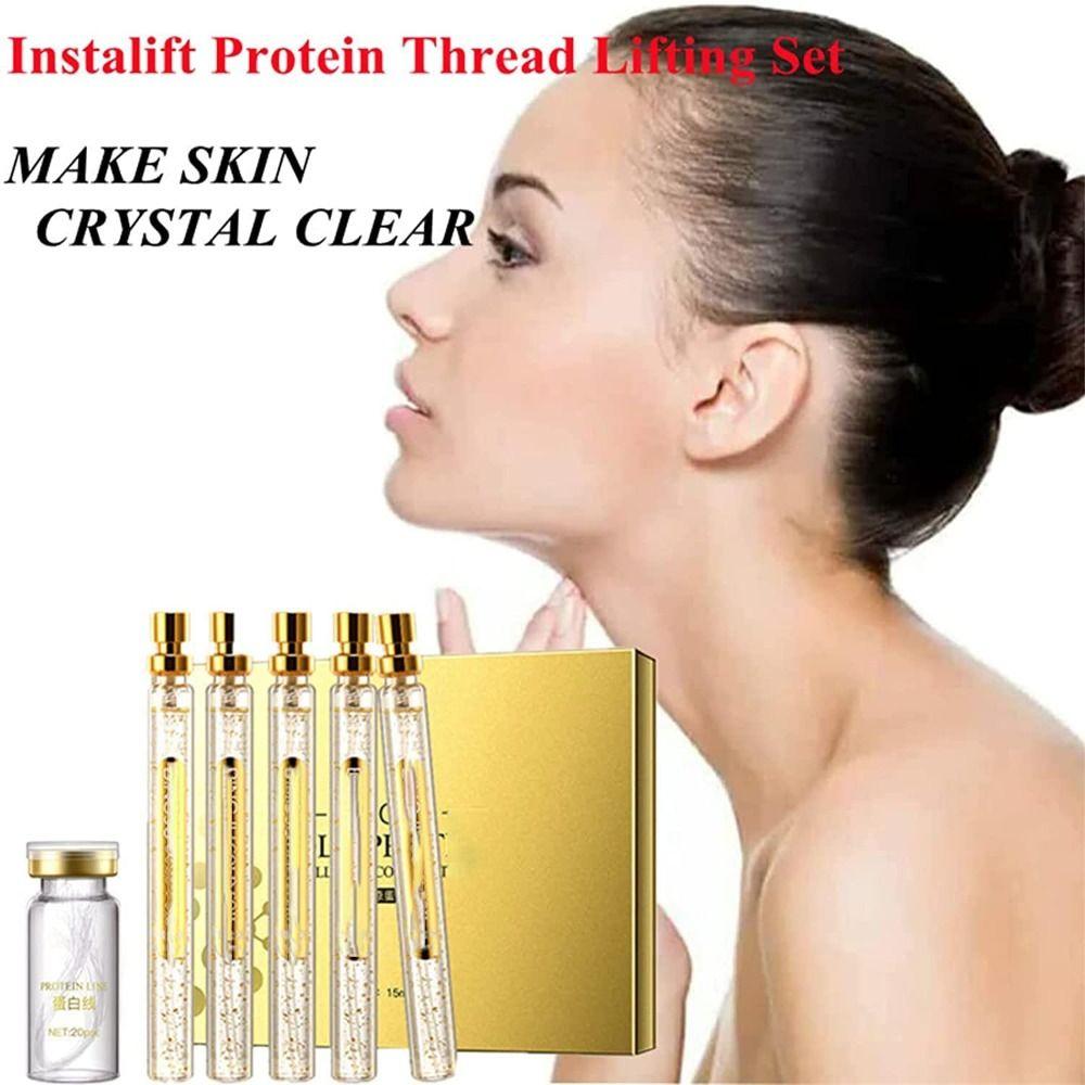 Розчинна протеїнова нитка Nano Gold Essence Combination Absorbable Korean Protein Thread Lifting Set
Розчинна протеїнова нитка Nano Gold Essence Combination Absorbable Korean Protein Thread Lifting Set