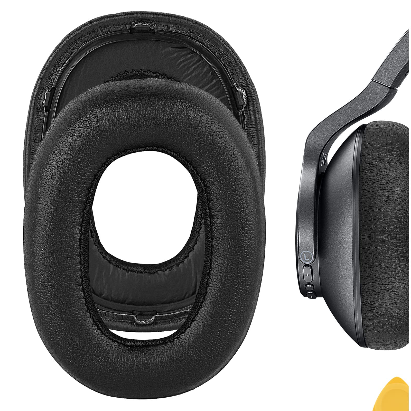Geekria QuickFit Ear Pads Compatible with AKG N700NC Headphones, Ear Pads/Ear Cups (Protein Leather/Black)
Geekria QuickFit Ear Pads Compatible with AKG N700NC Headphones, Ear Pads/Ear Cups (Protein Leather/Black)