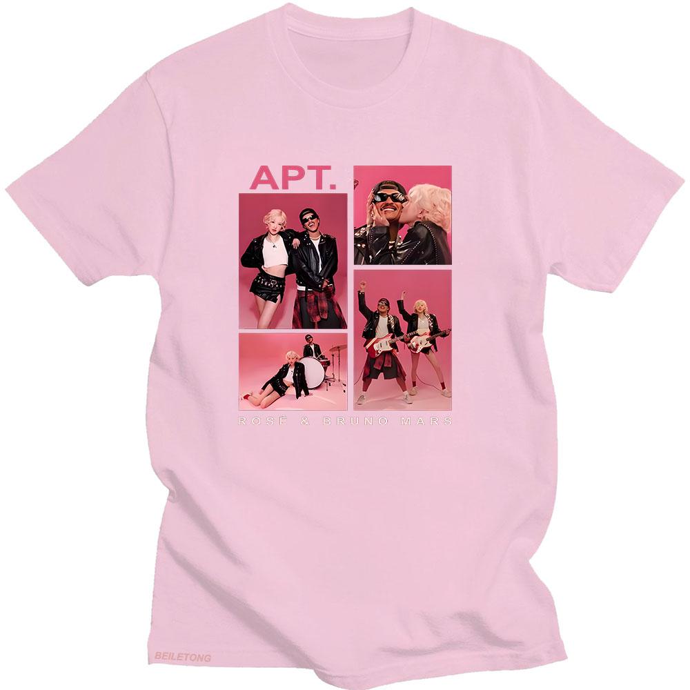 Футболка APT ROSÉ & Bruno Mars унисекс для пары Harajuku Aesthetic Tee Shirt с коротким рукавом и круглым вырезом Camisetas Punk Clothing XS розовый
Футболка APT ROSÉ & Bruno Mars унисекс для пары Harajuku Aesthetic Tee Shirt с коротким рукавом и круглым вырезом Camisetas Punk Clothing XS розовый