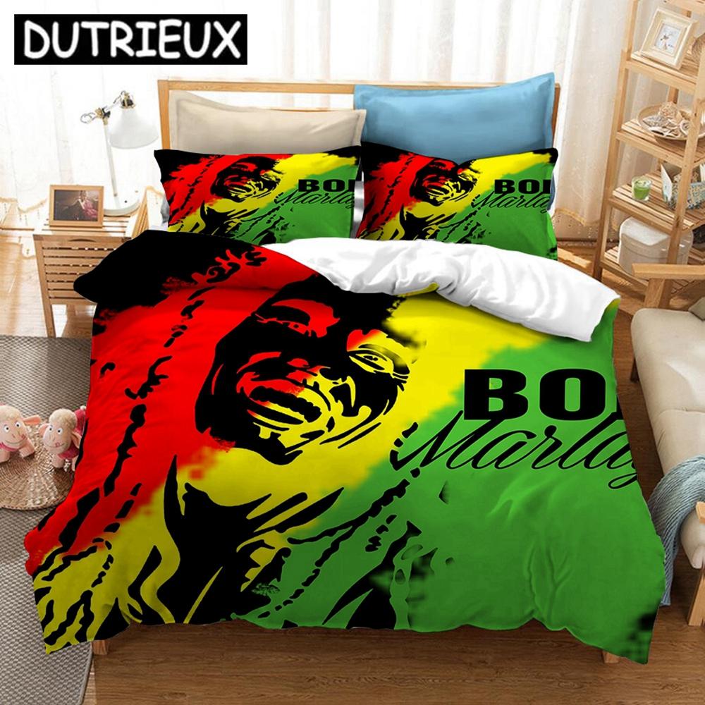 3D-печатный комплект постельного белья Bob Marley Пододеяльники Наволочки Одеяло Комплект постельного белья Постельные принадлежности Постельное белье(НЕТ листа) (135x200cm)
3D-печатный комплект постельного белья Bob Marley Пододеяльники Наволочки Одеяло Комплект постельного белья Постельные принадлежности Постельное белье(НЕТ листа) (135x200cm)