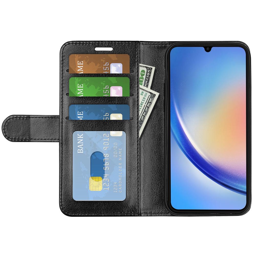 For Samsung Galaxy A35 5G PU Leather Phone Cover Crazy Horse Texture Wallet Card Slots Case Brown
For Samsung Galaxy A35 5G PU Leather Phone Cover Crazy Horse Texture Wallet Card Slots Case Brown