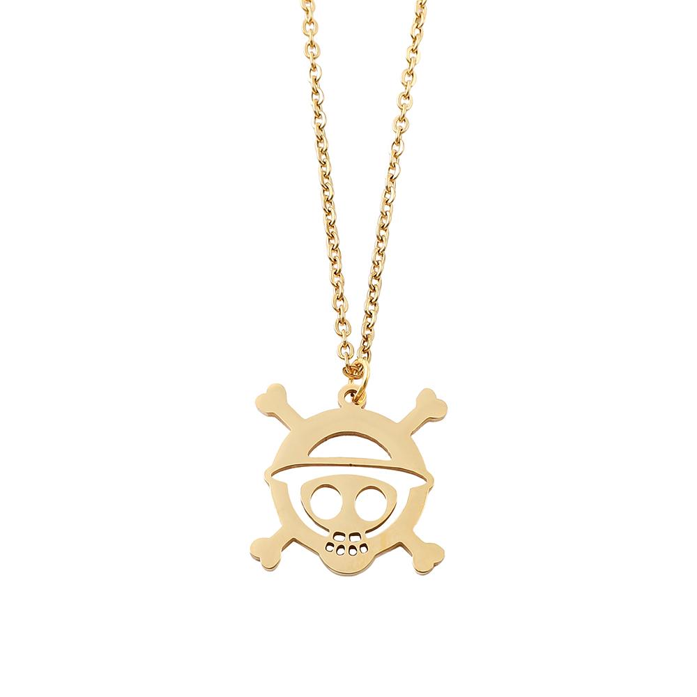 Anime Skeleton Face Stainless Steel Necklace Men s Fashion Choker Goth Jewelry Gift Cartoon One Piece
Anime Skeleton Face Stainless Steel Necklace Men s Fashion Choker Goth Jewelry Gift Cartoon One Piece