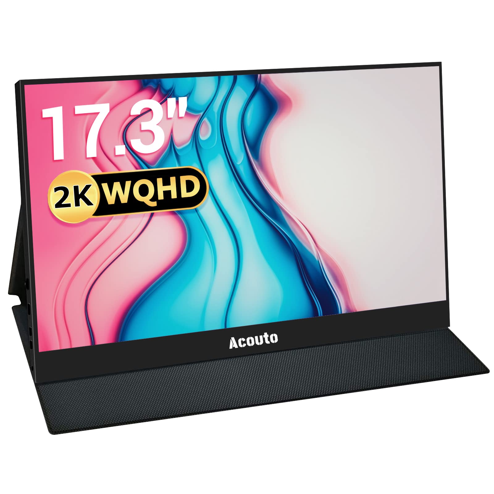 Acouto Mobile Monitor 2K Inch Narrow Frame High Brightness Wide Color Gamut Mobile Display Game Monitor HDR Mode Compatible with Protective Cover IPS чорний
Acouto Mobile Monitor 2K Inch Narrow Frame High Brightness Wide Color Gamut Mobile Display Game Monitor HDR Mode Compatible with Protective Cover IPS чорний