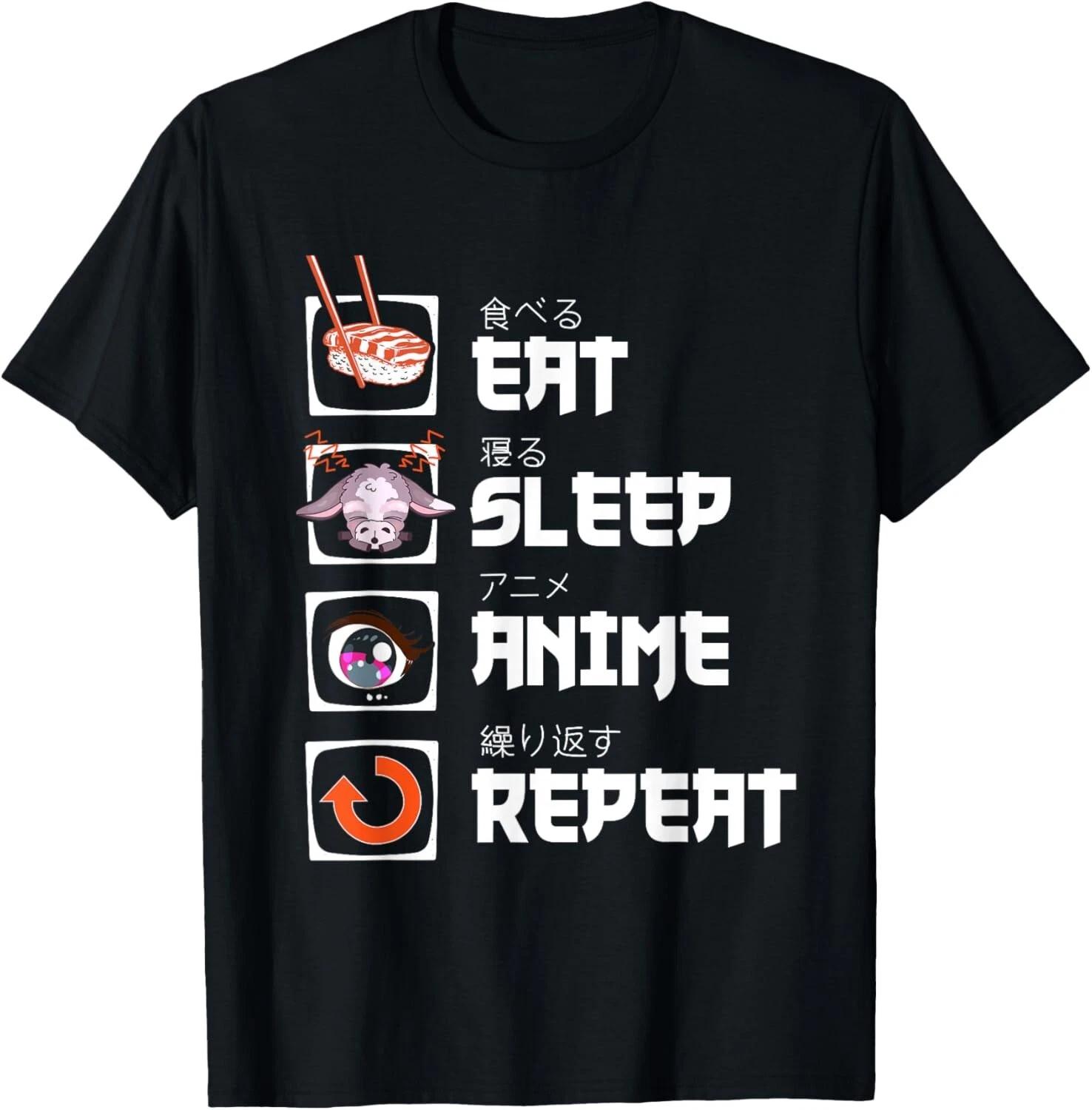Eat sleep anime repeat manga anime waifu japan cosplay Gift Unisex T-Shirt 2XL
Eat sleep anime repeat manga anime waifu japan cosplay Gift Unisex T-Shirt 2XL