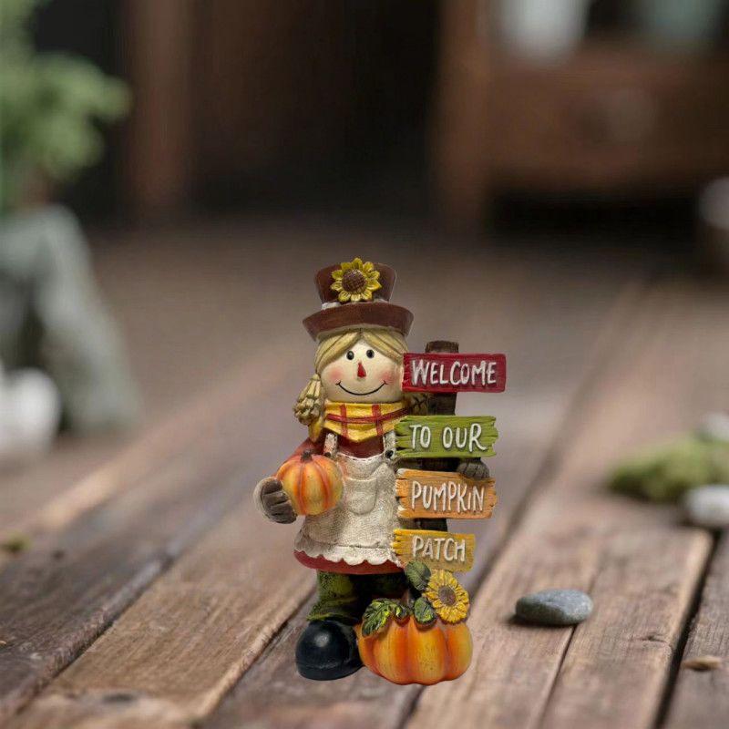 Resin Thanksgiving Harvest Scarecrow Decor - Autumn Festival Photo Prop
Resin Thanksgiving Harvest Scarecrow Decor - Autumn Festival Photo Prop