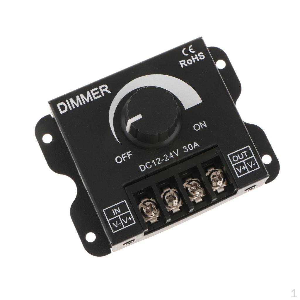 Rotary LED Dimmer Switch Knob Type Controller for Single Color Light Lamps Strip Lights 4V,
Rotary LED Dimmer Switch Knob Type Controller for Single Color Light Lamps Strip Lights 4V,