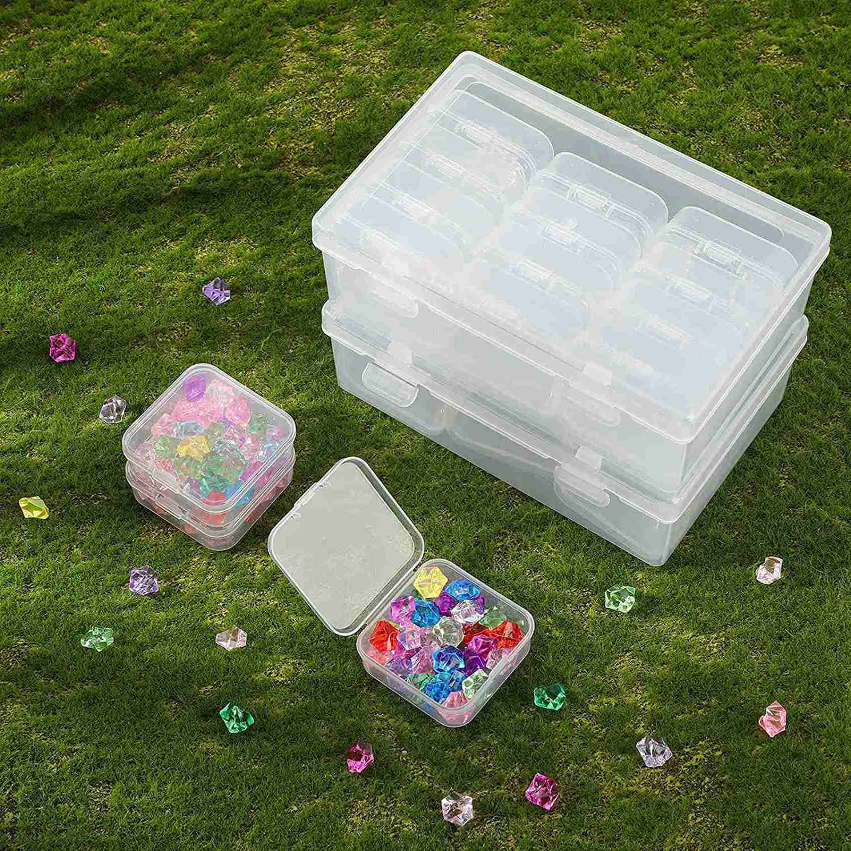ABWR-48 Pcs Small Bead Organizer Bead Case Storage Organizer Diamond Art Containers Accessory Storage With 2 Pcs Hinged Lid прозрачный
ABWR-48 Pcs Small Bead Organizer Bead Case Storage Organizer Diamond Art Containers Accessory Storage With 2 Pcs Hinged Lid прозрачный